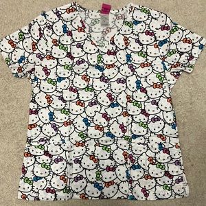 Hello Kitty Scrub Top